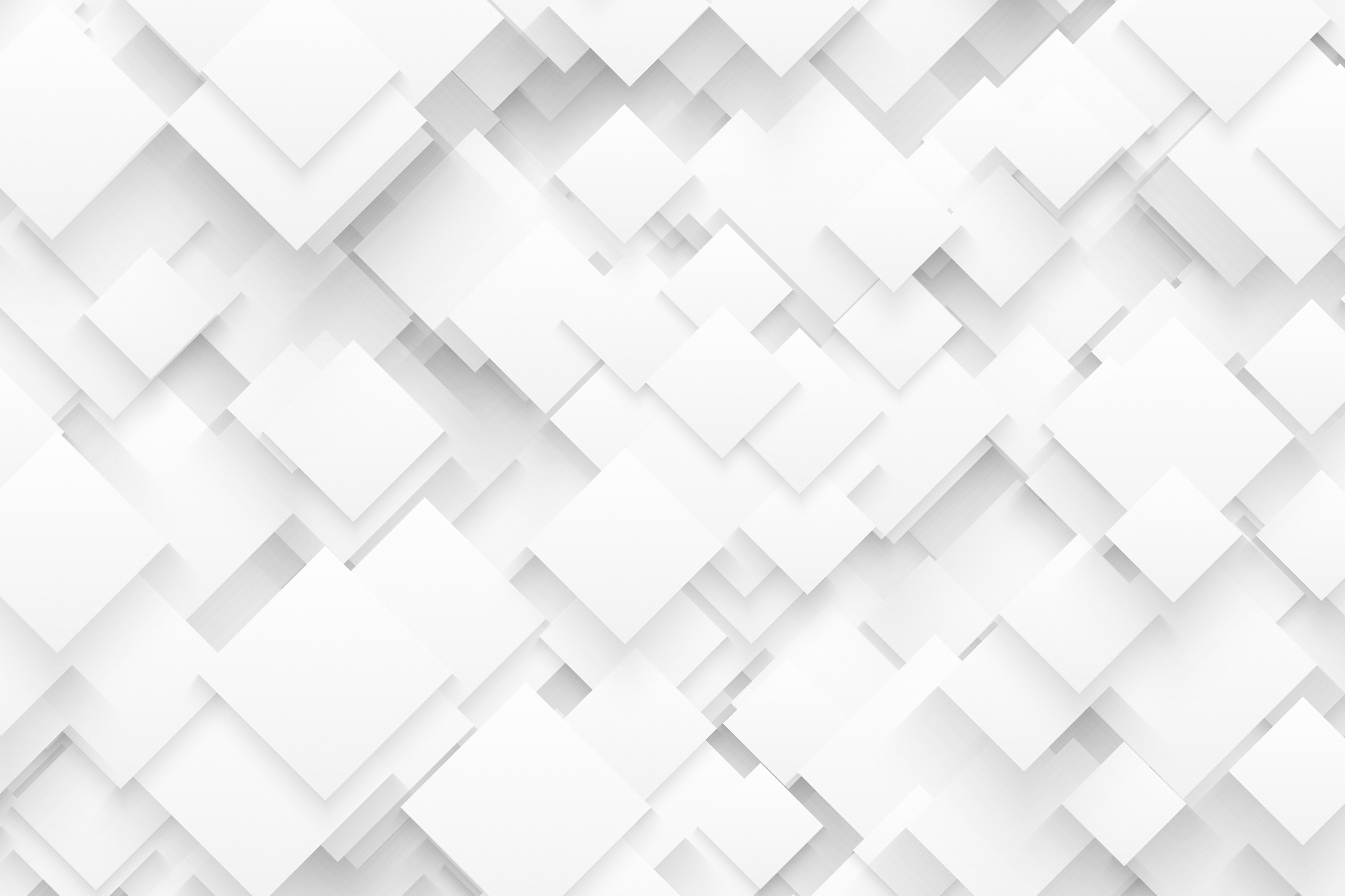 Abstract 3D Technology White Background